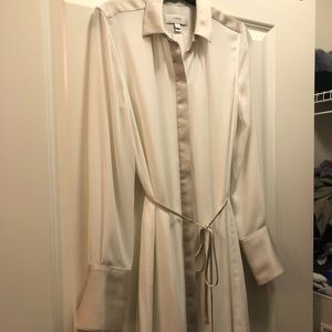 J. Crew silky wrap dress